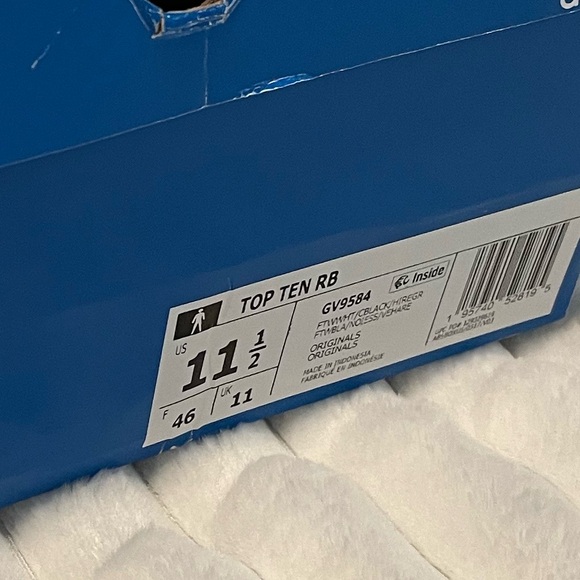 👟Adidas Top Ten RB ‘White Hi-Res Green’ – Retro Style with Modern Twist - 11.5 - Picture 6 of 6